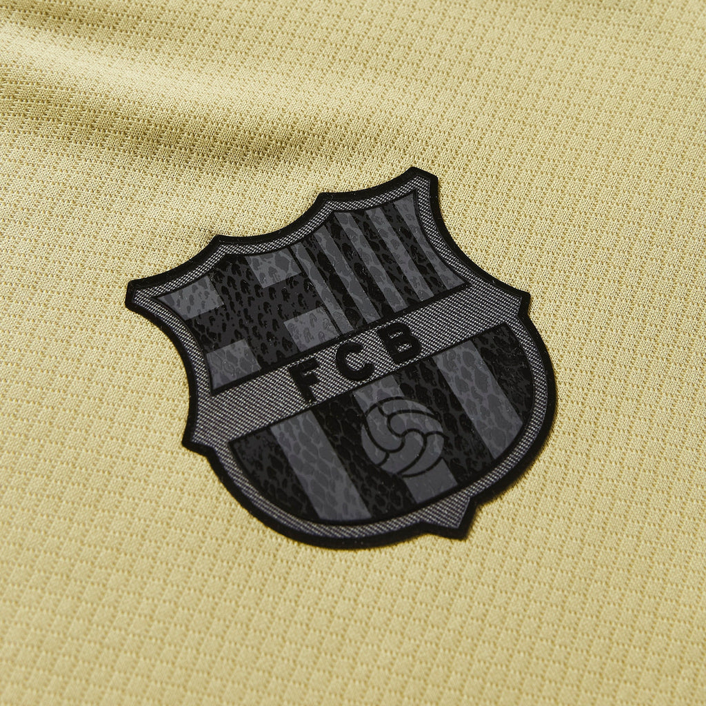 Nike Youth Lamine Yamal FC Barcelona Away Jersey 25/26 (Team Gold/Persian Violet/Black)