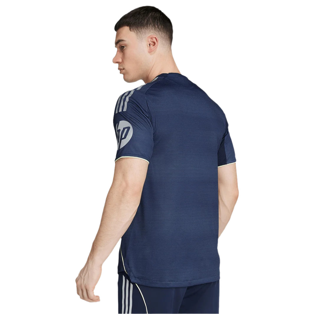 adidas Fran GarcÃ­a Real Madrid 25/26 Away Jersey w/ Champions League Patches (Legend Ink)