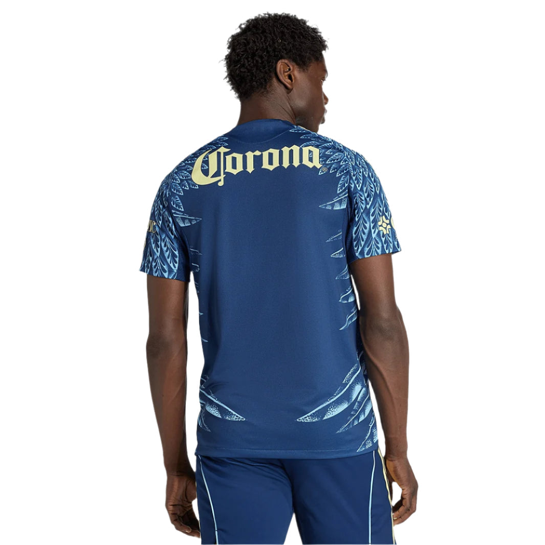 adidas A. Zendejas Men's Club AmÃ©rica 25/26 Authentic Away Jersey (Blue)