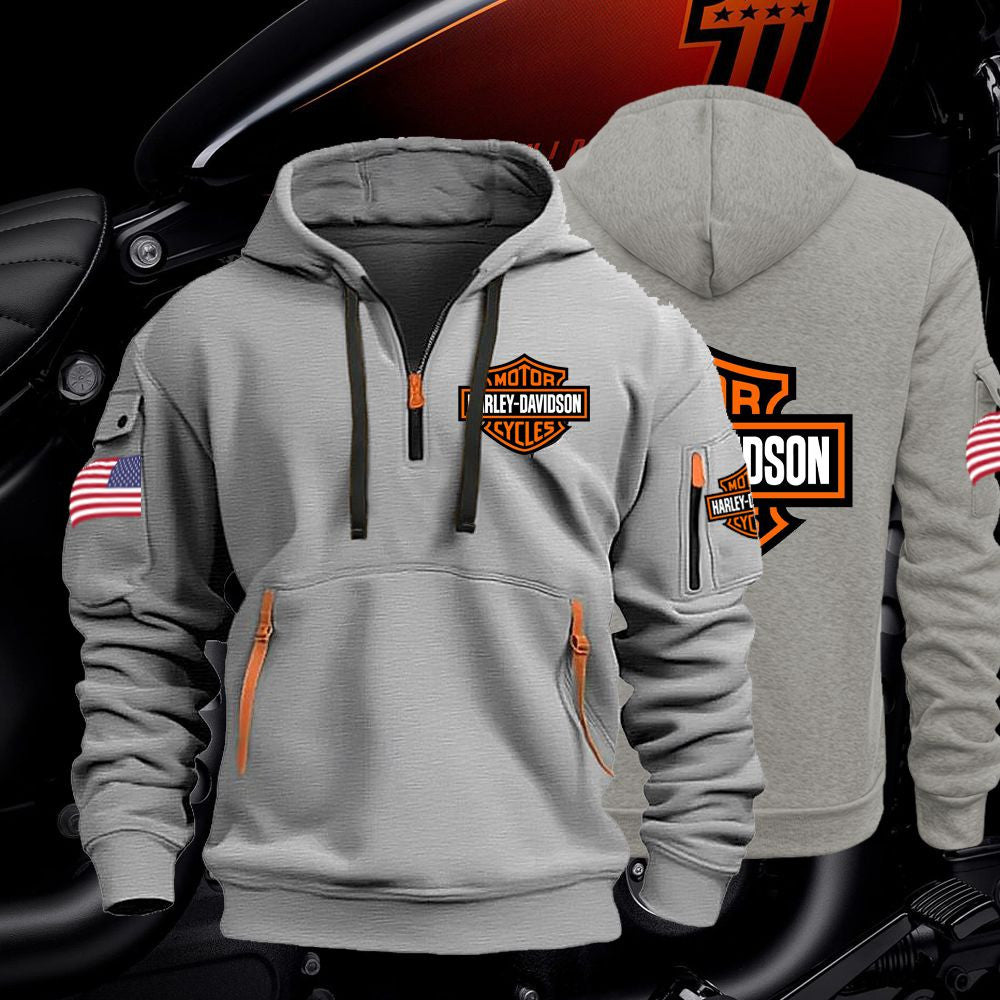 HD Exclusives Edition ! Quarter Zip Unisex Hoodie