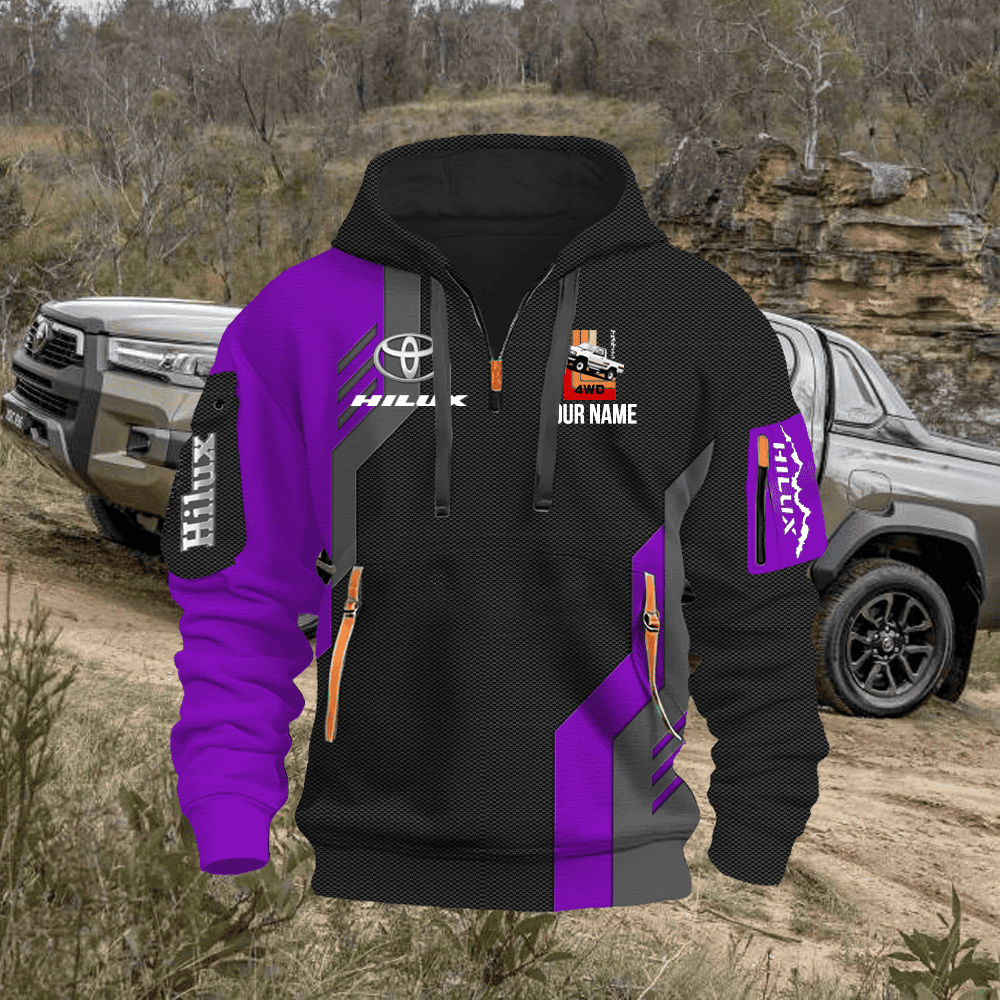 TY HL Custom Quarter Zipper Hoodie