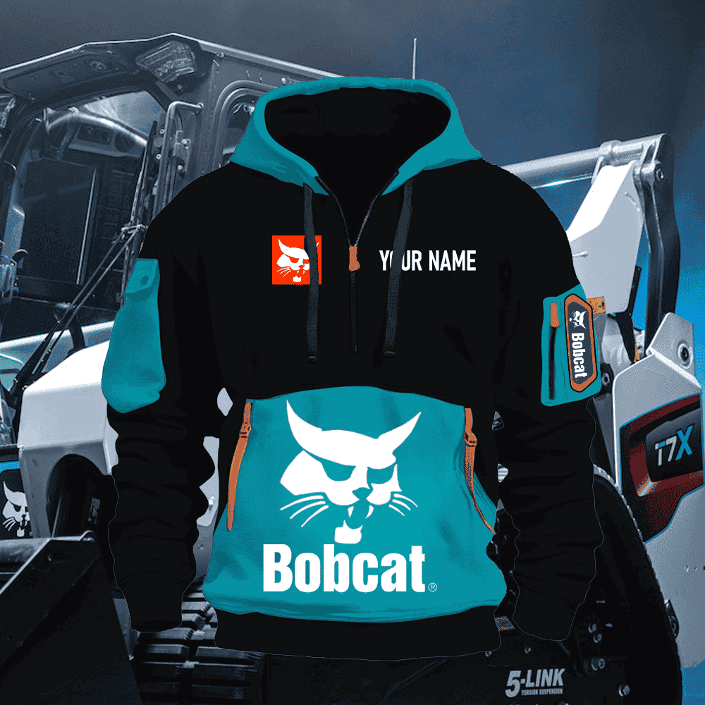 BC Custom Name Quarter Zipper Hoodie