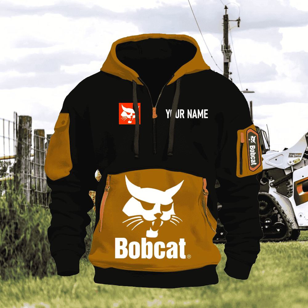BC Custom Name Quarter Zipper Hoodie