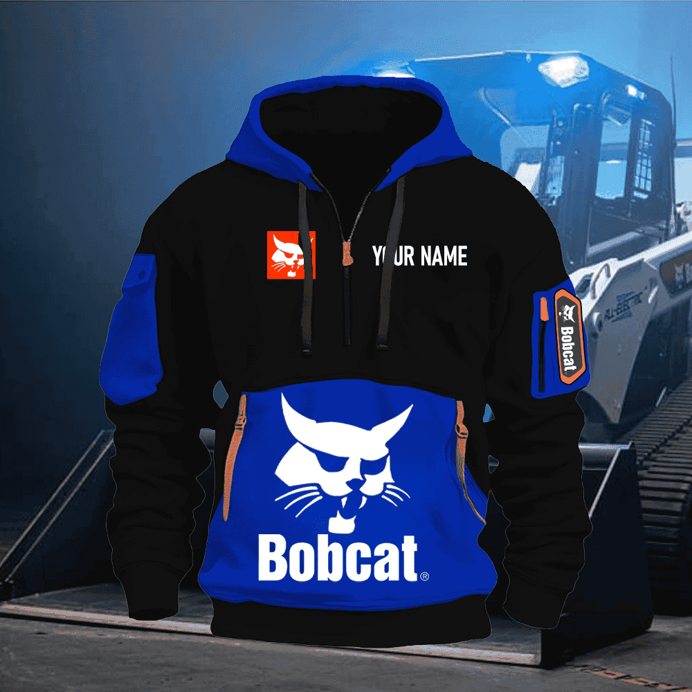 BC Custom Name Quarter Zipper Hoodie