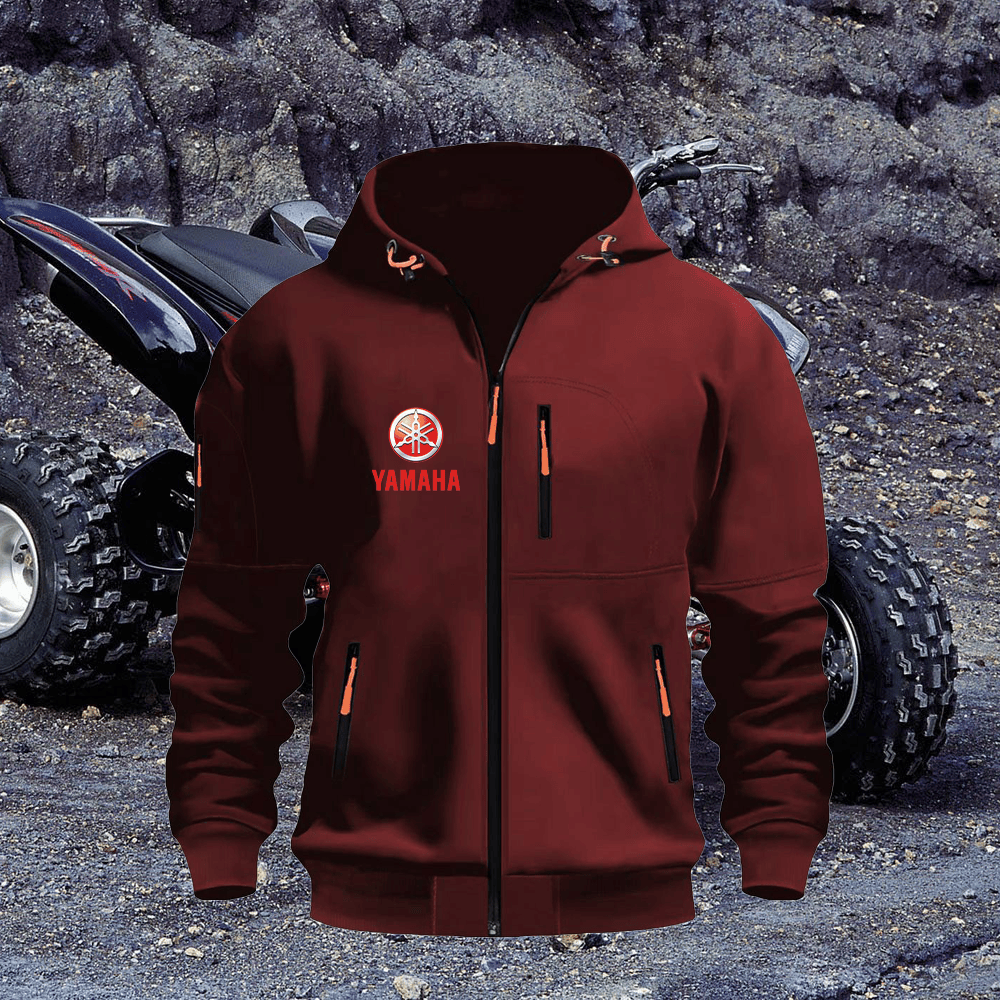 YA Custom Print Zipper Unisex Hoodie