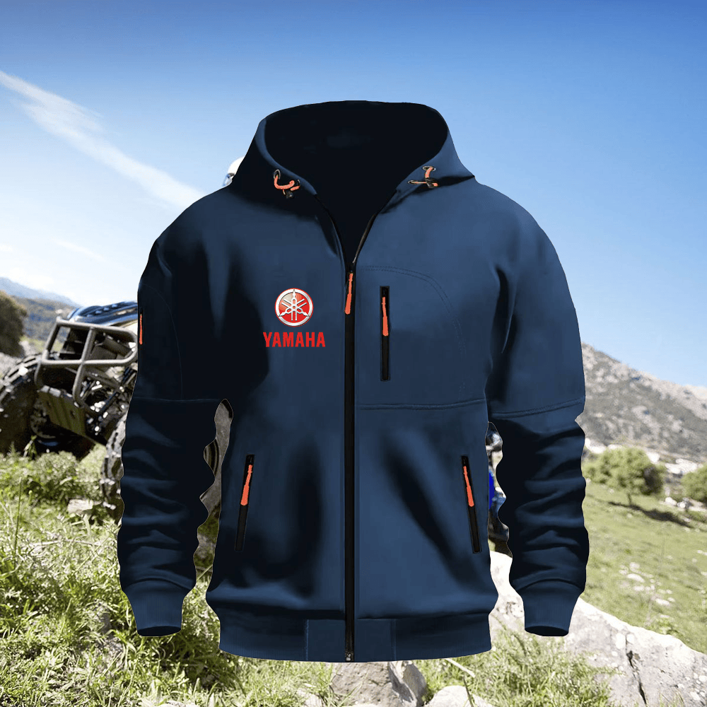 YA Custom Print Zipper Unisex Hoodie