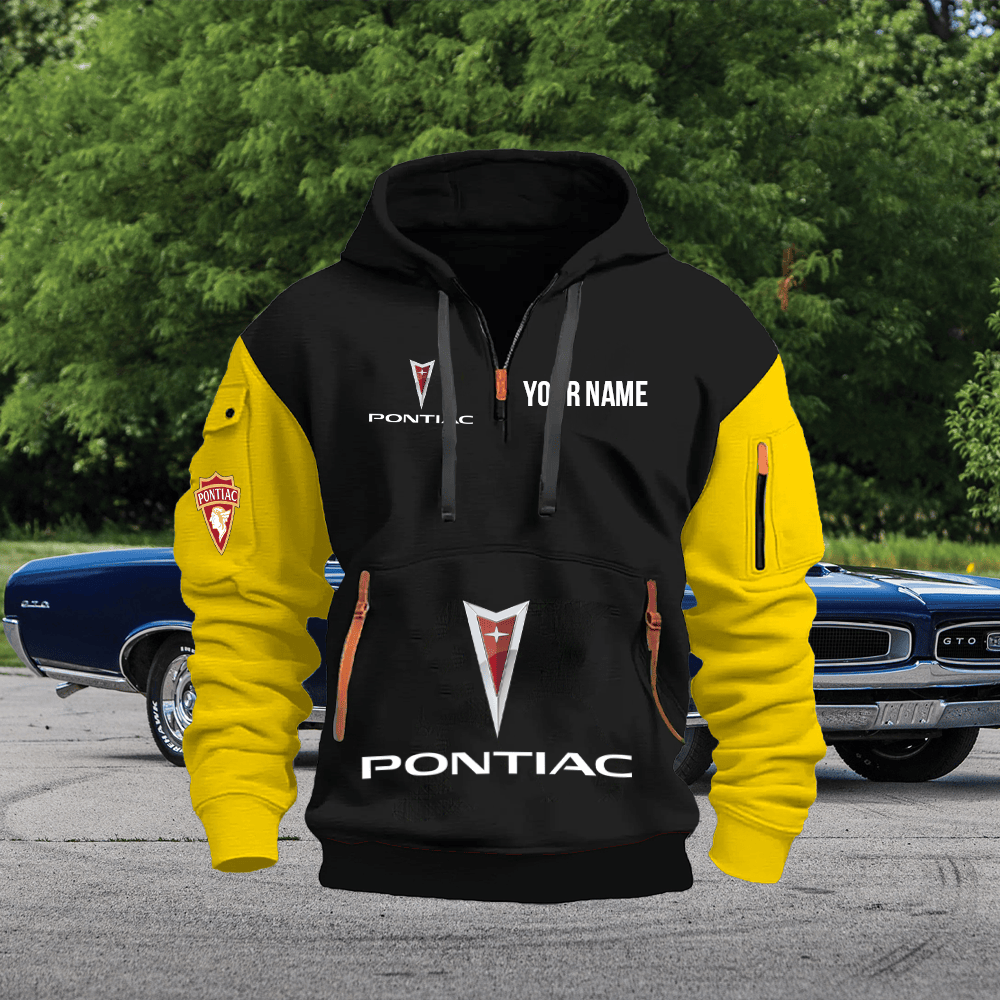 PT Custom Print Name Quarter Zipper Hoodie