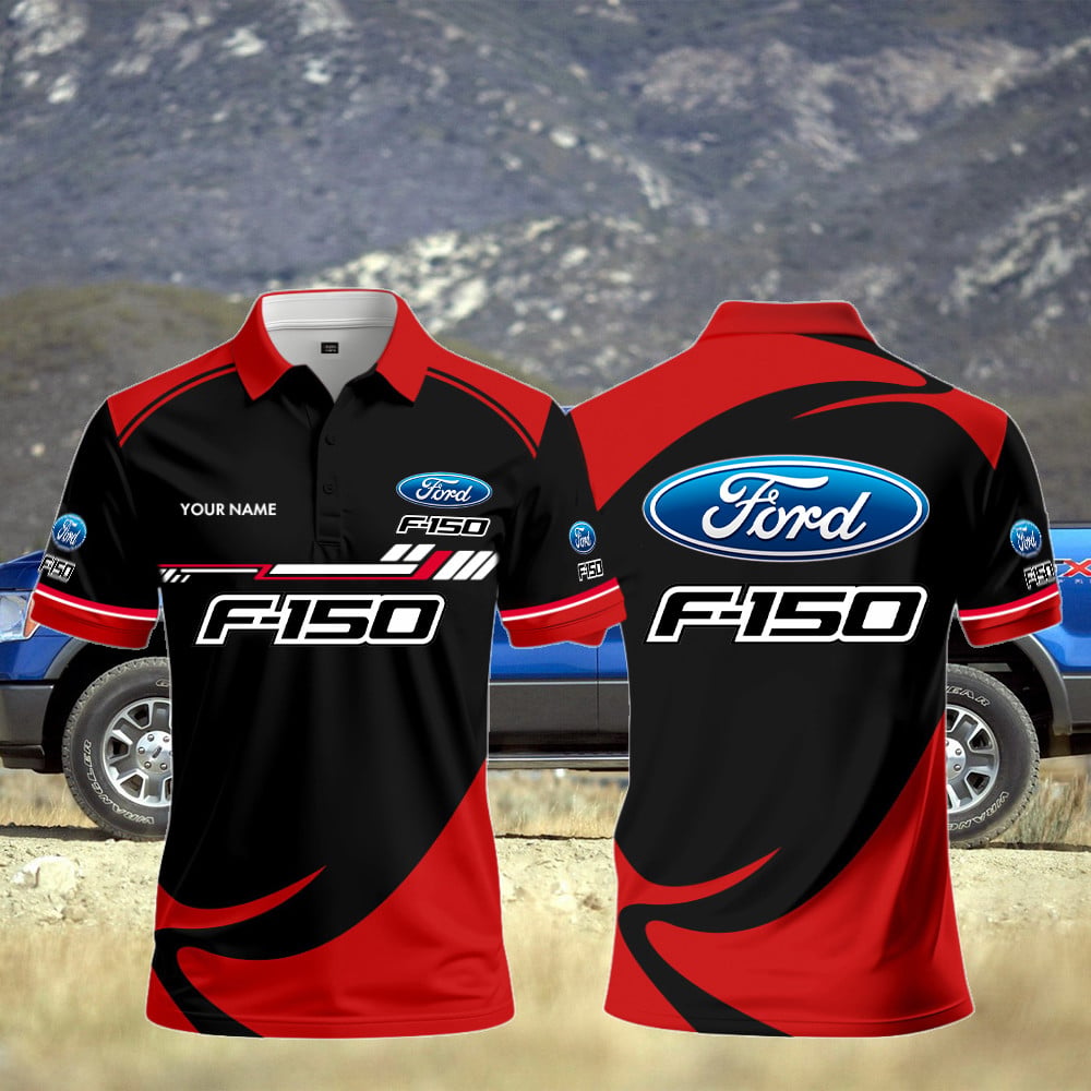 FD Polo Shirt Custom Print Name