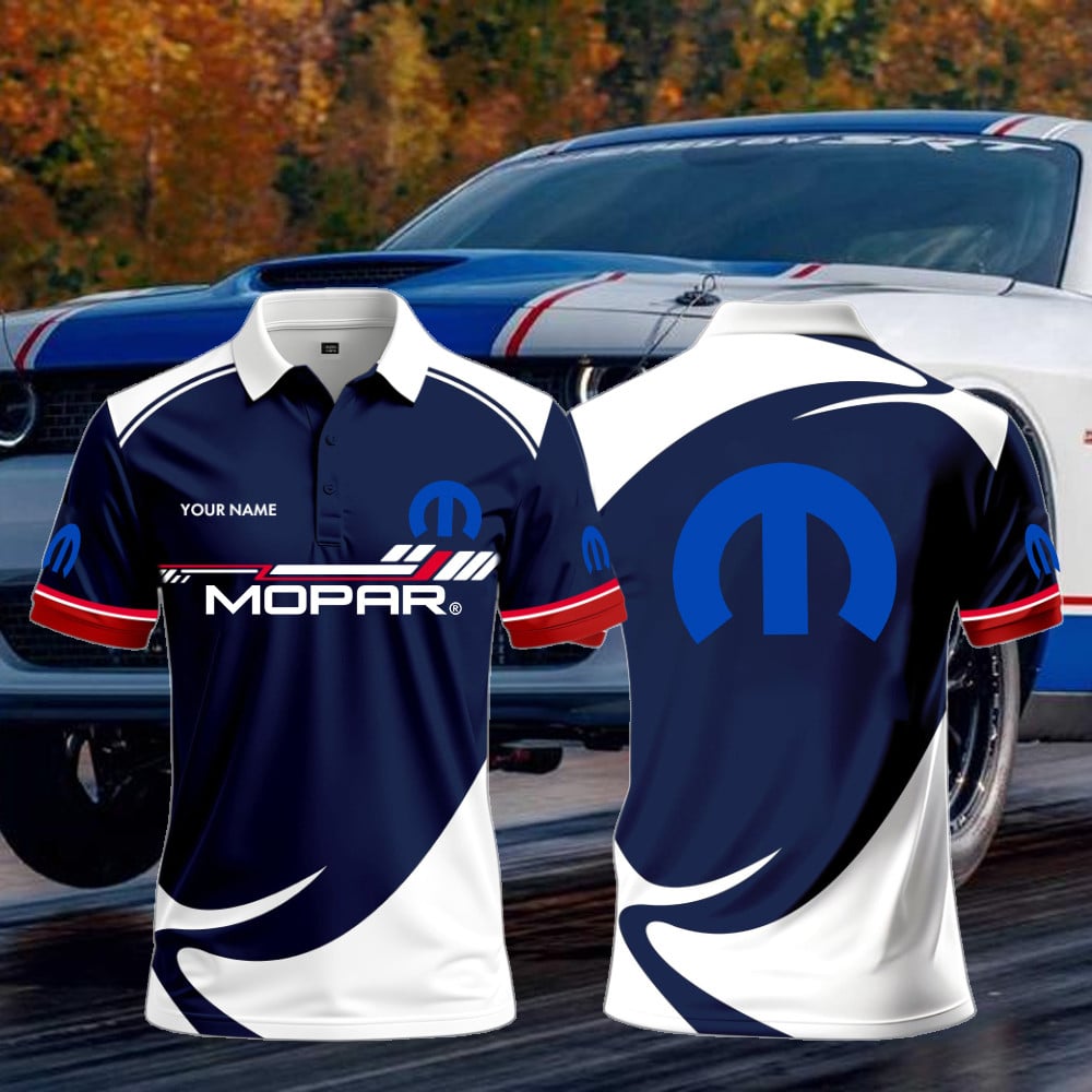 MP Polo Shirt Custom Print Name
