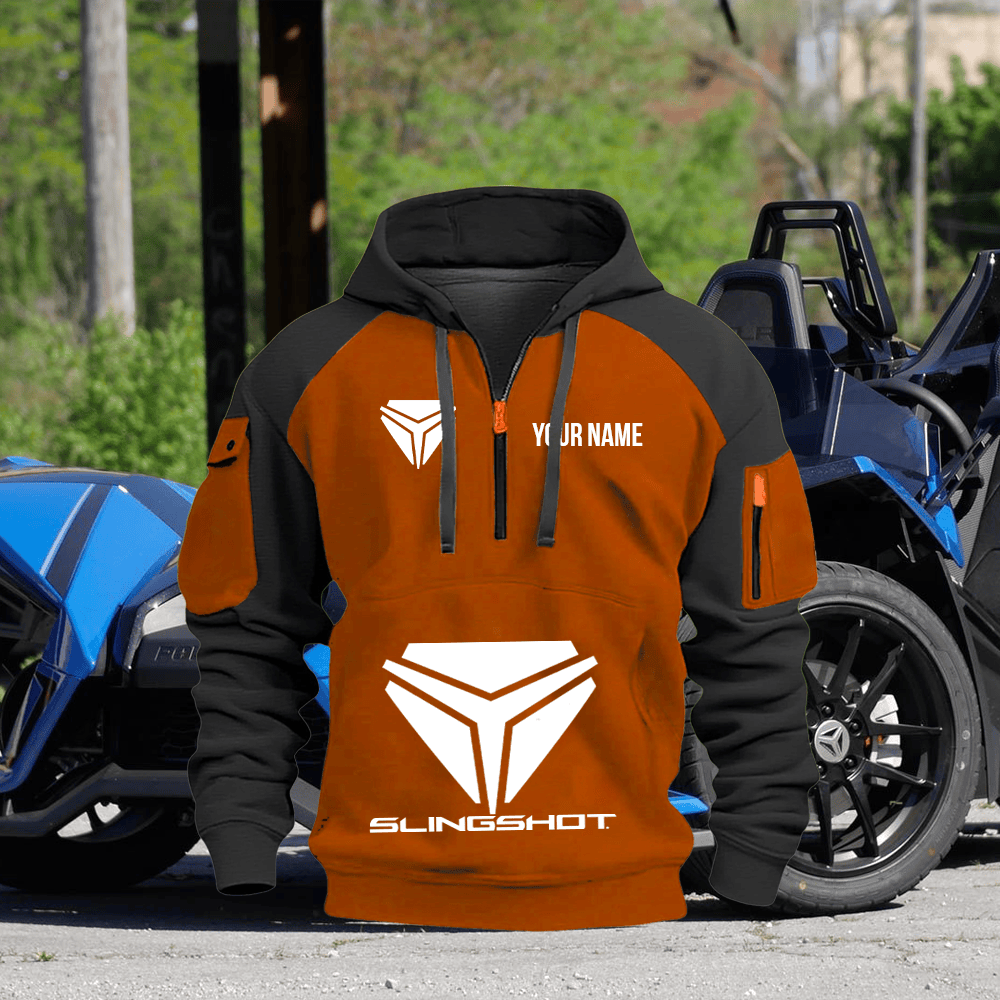 SS Custom Name Quarter Zipper Hoodie