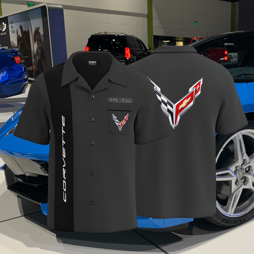 C8 Custom name Hawaii Shirt