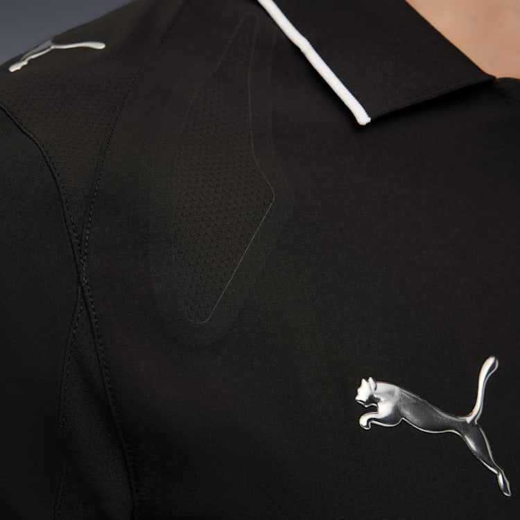 Puma Manchester City Authentic Away Jersey w/ Champions League Patches 25/26 (Puma Black)