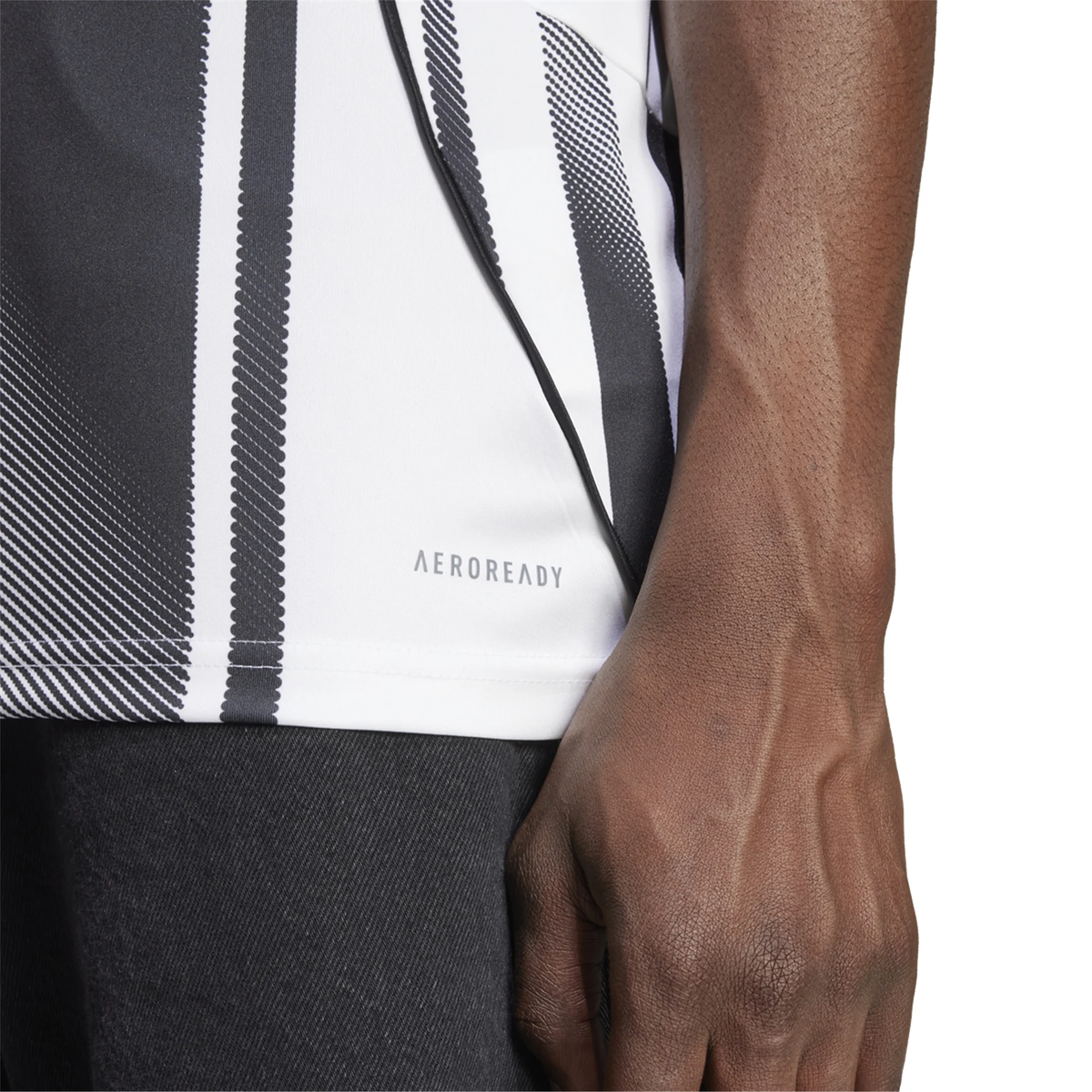 adidas Men's Juventus Kalulu Home Jersey w/ Serie A Patch 25/26 (White/Black/Pink)