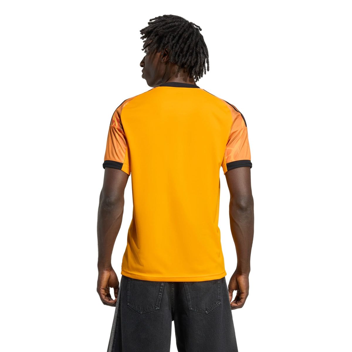 adidas Roma Stephen El Shaarawy Away Jersey w/ Europa League Patches 25/26 (Orange/Black)