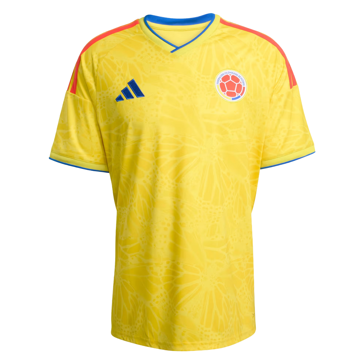 adidas Men's Asprilla Colombia 2026 Home Jersey (Impact Yellow)