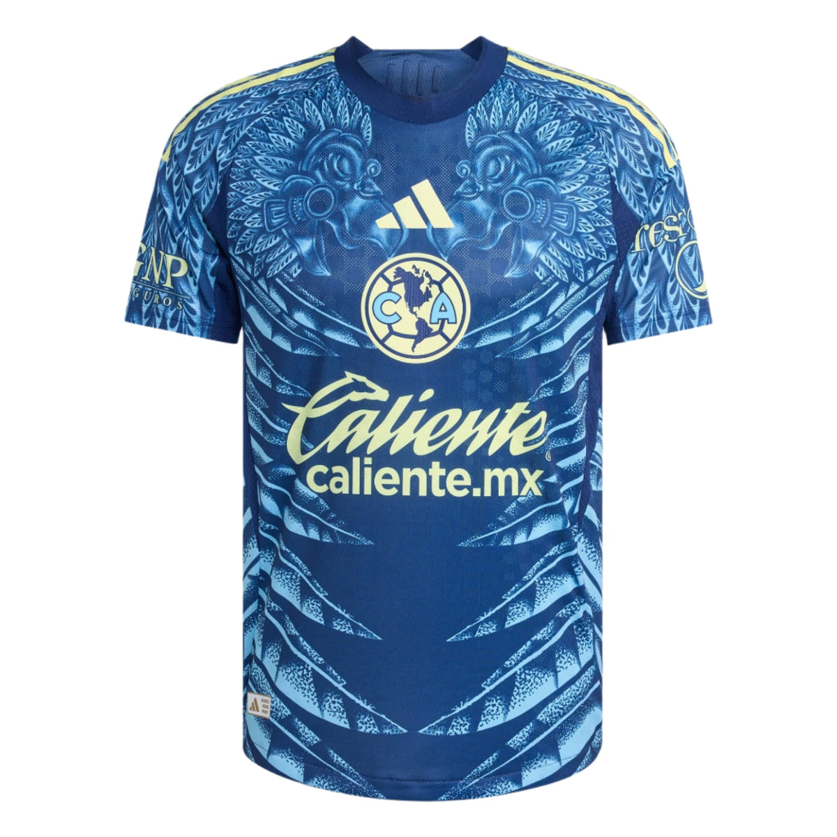 adidas A. Cervantes Men's Club AmÃ©rica 25/26 Authentic Away Jersey (Blue)
