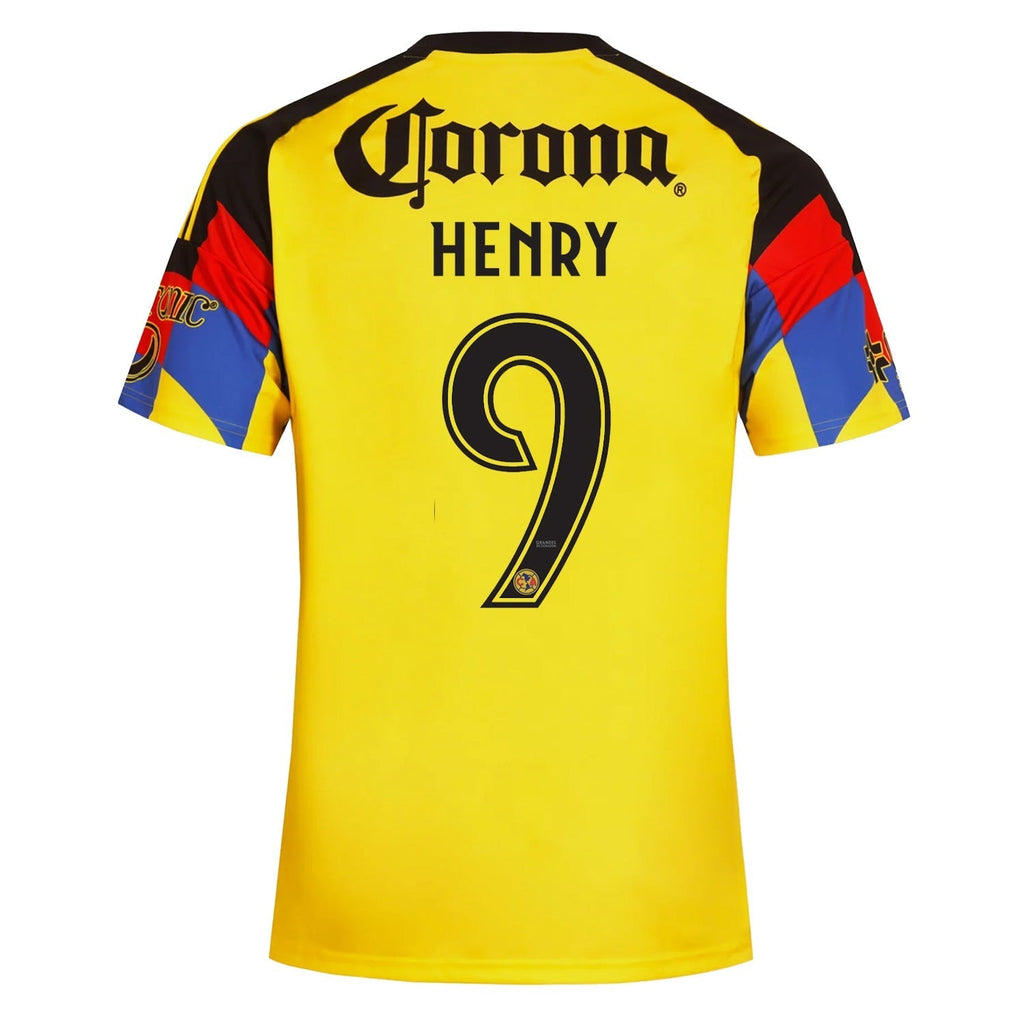 adidas Men's Henry Club America Home Jersey 25/26 (Yellow)