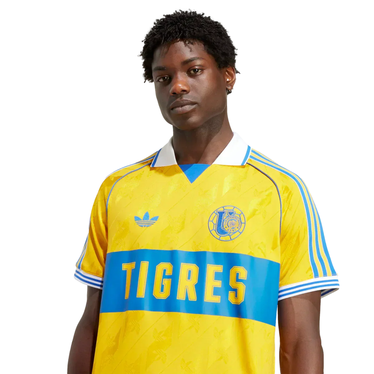 adidas Men's Tigres UANL Retro Anniversary Jersey 25/26 (Gold)