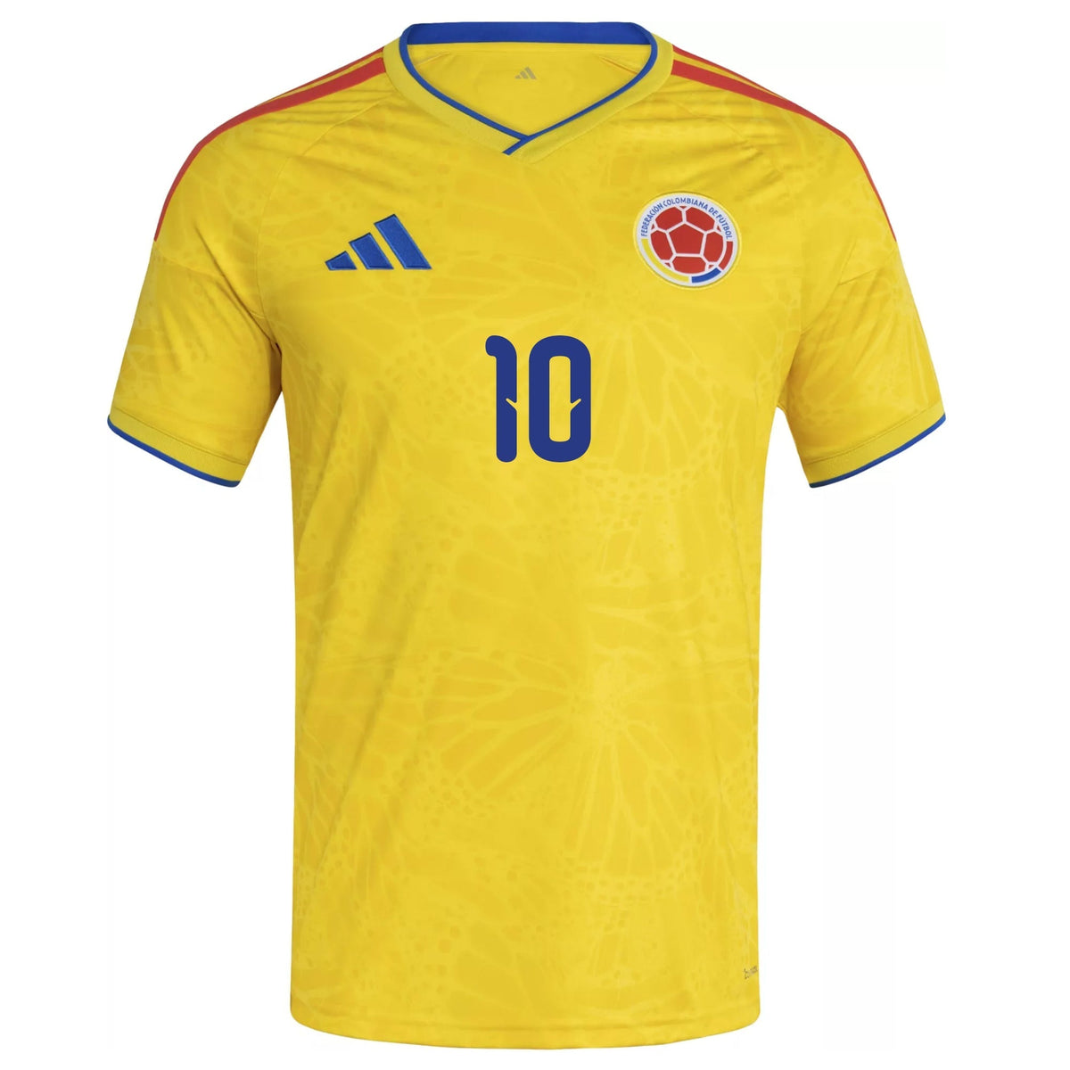 adidas Men's Valderrama Colombia 2026 Home Jersey (Impact Yellow)