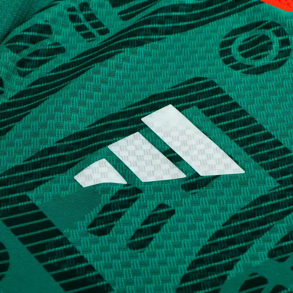 adidas Men's G. Ochoa Mexico Long-Sleeve Authentic Home Jersey 2026 (Bold Green)