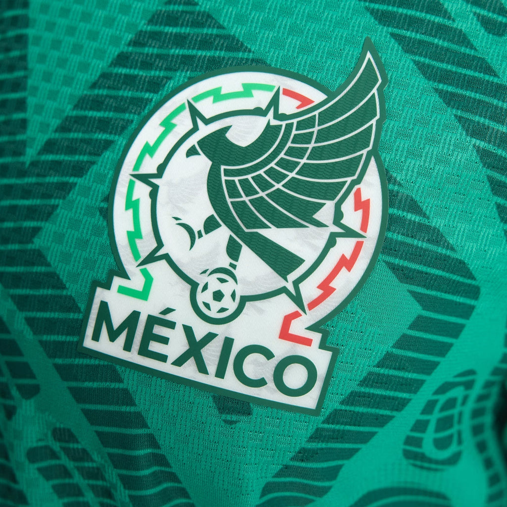 adidas Men's J. Corona Mexico Authentic Home 2026 World Cup Jersey (Bold Green)
