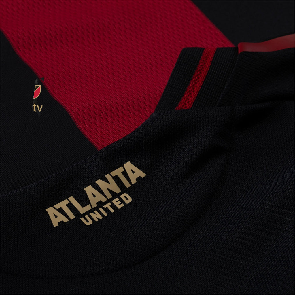 adidas Ashton Gordon Atlanta United Authentic Home Jersey w/ MLS Patches 25/26 (Red/Black)
