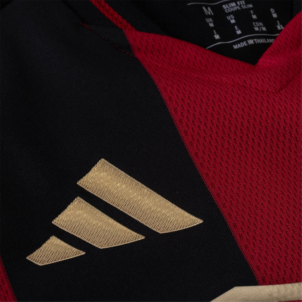adidas Ashton Gordon Atlanta United Authentic Home Jersey w/ MLS Patches 25/26 (Red/Black)