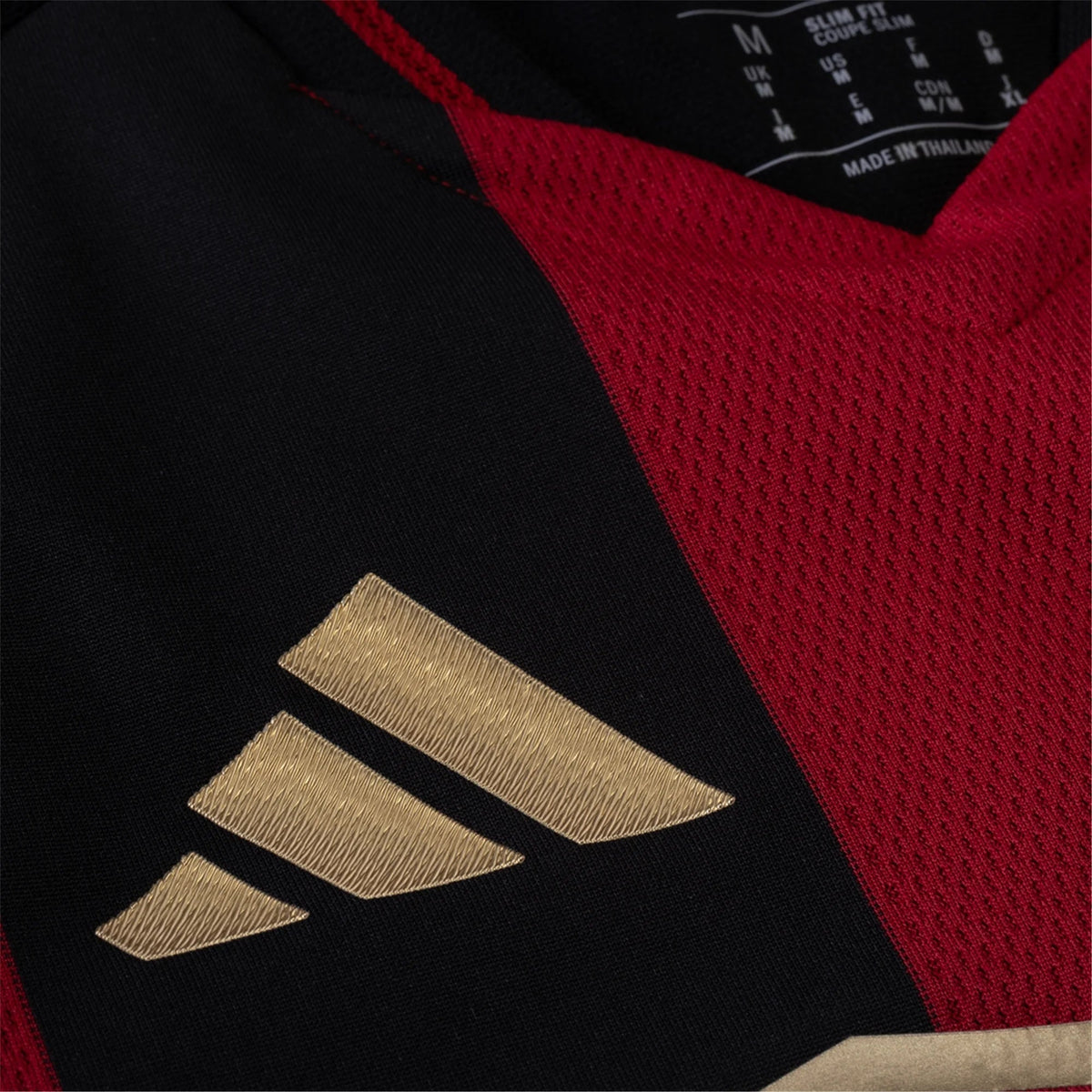adidas Adyn Torres Atlanta United Authentic Home Jersey w/ MLS Patches 25/26 (Red/Black)