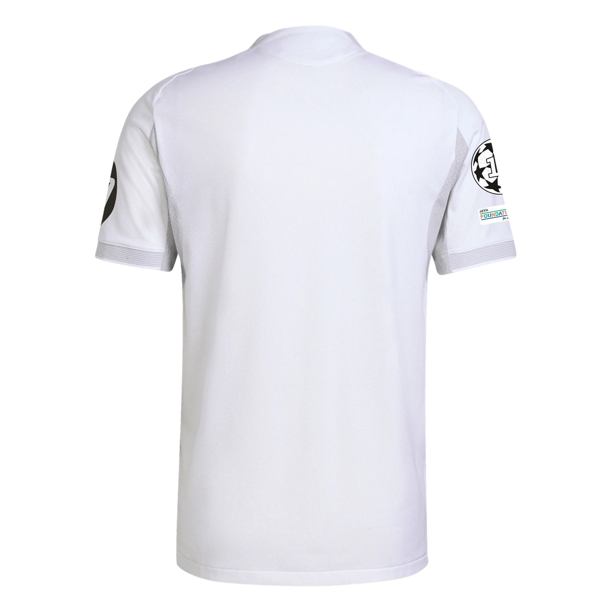 adidas Real Madrid Authentic Home Jersey 25/26 w/ Champions League Patches (White)
