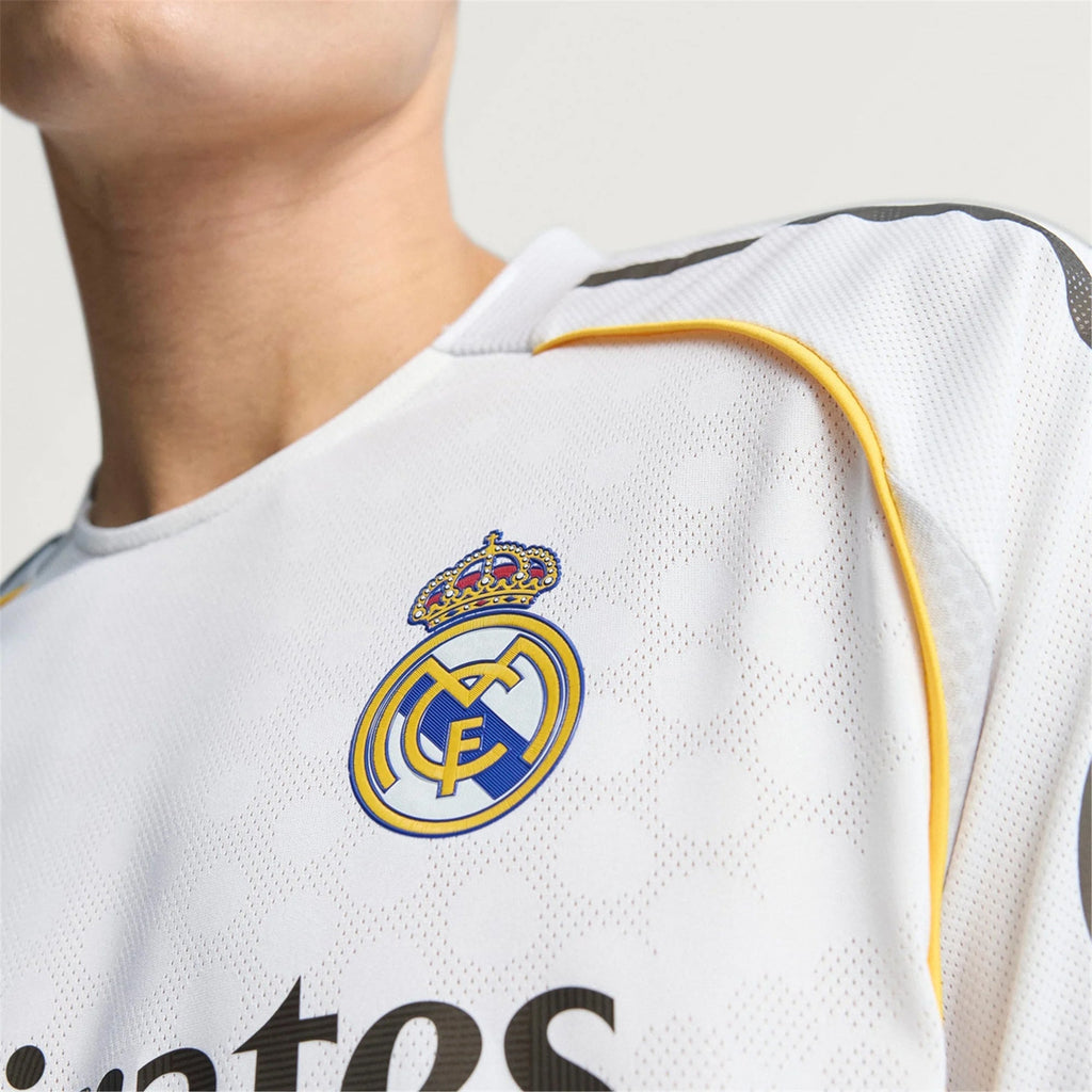 adidas Arda Guler Real Madrid Authentic Home Jersey 25/26 w/ Champions League Patches (White)
