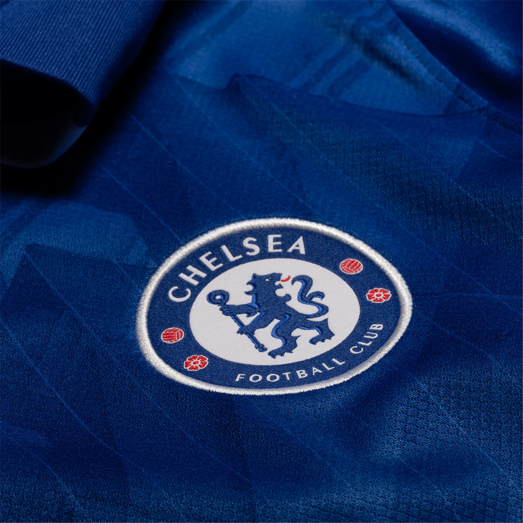 Nike MoisÃ©s Caicedo Chelsea Home Jersey w/ Club World Cup Champion Patches 25/26 (Rush Blue/White/Speed Red)