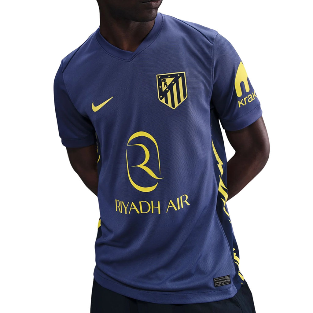 Nike AtlÃ©tico Madrid Away Jersey 25/26 (Binary Blue/Vibrant Yellow)