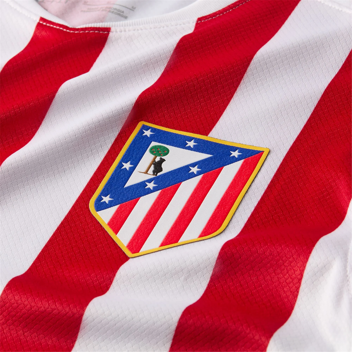 Nike Atletico Madrid Home Jersey w/ La Liga Patch 25/26 (Sport Red/Hyper Royal)