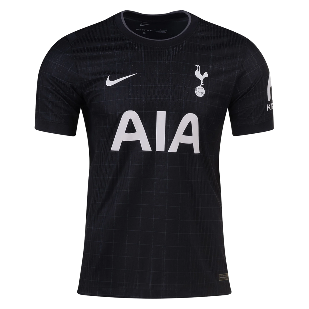 Nike Solanke Tottenham Hotspur Authentic Away Jersey 25/26 w/ EPL Patch (Black/Iron)