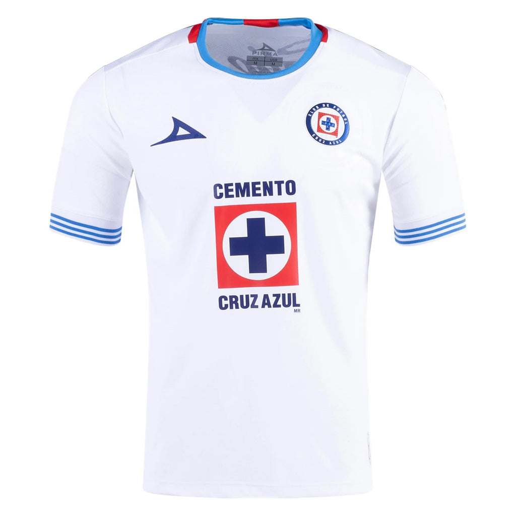 Pirma Omar Campos Cruz Azul Away Jersey 24/25 (White/Blue)