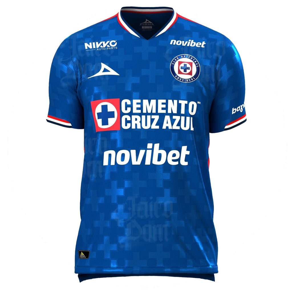 Pirma Men's Carlos Rodriguez Cruz Azul Home Jersey 25/26 (Blue)