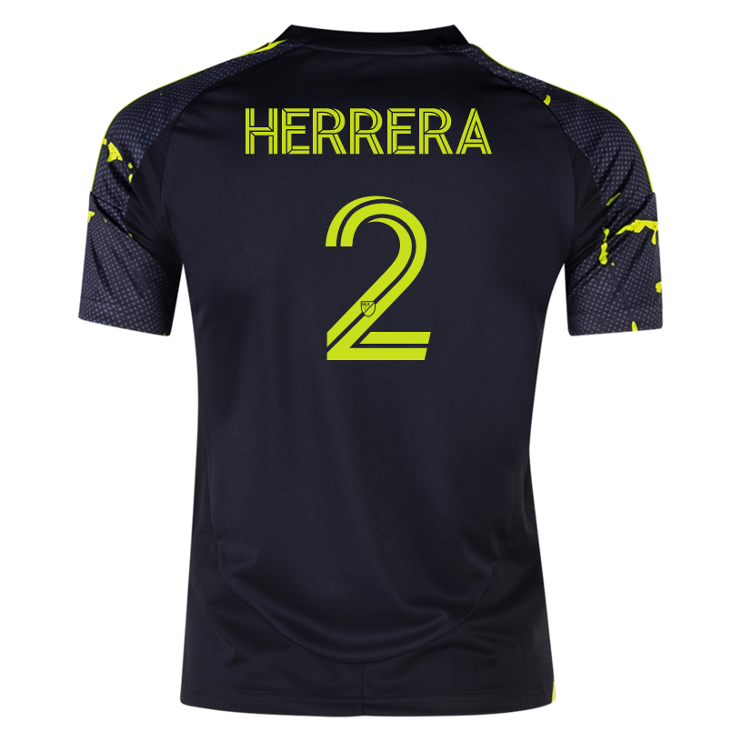 adidas Columbus Crew AndrÃ©s Herrera Away Jersey 25/26 (Black/Yellow)