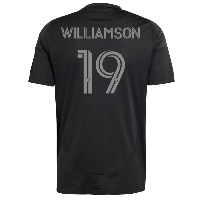 adidas Eryk Williamson Charlotte FC Away Jersey 25/26 (Black)