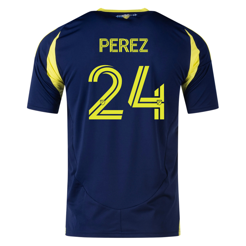 adidas Nashville Jonathan PÃ©rez Away Jersey 25/26 (Tena Blue)
