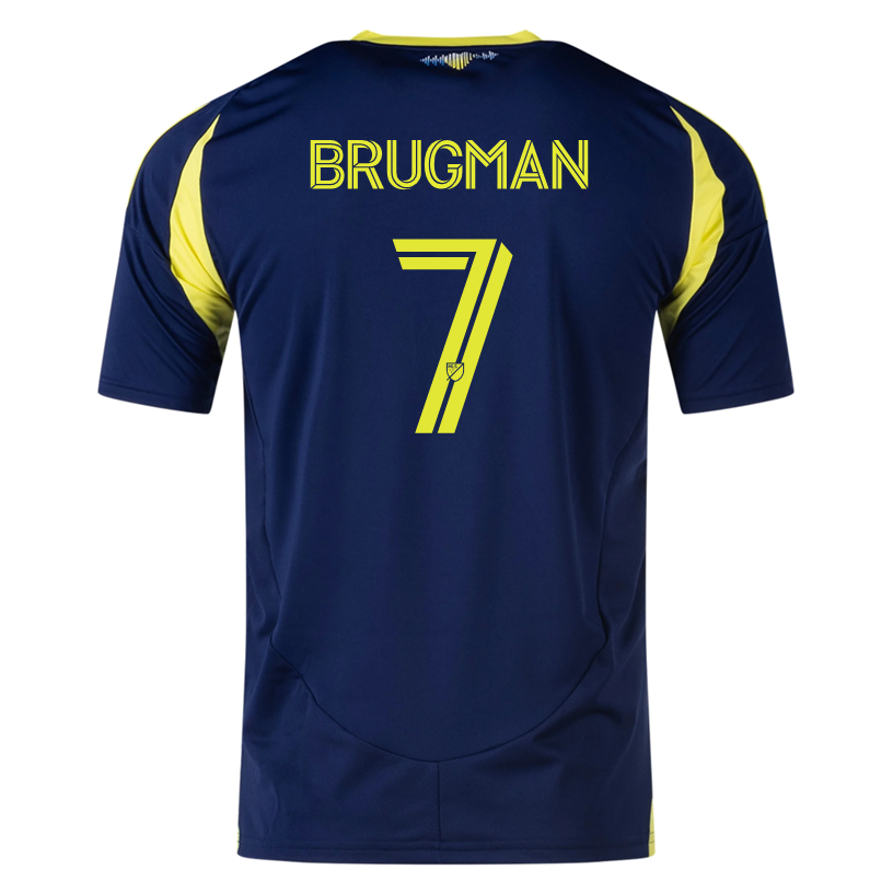 adidas Nashville GastÃ³n Brugman Away Jersey 25/26 (Tena Blue)