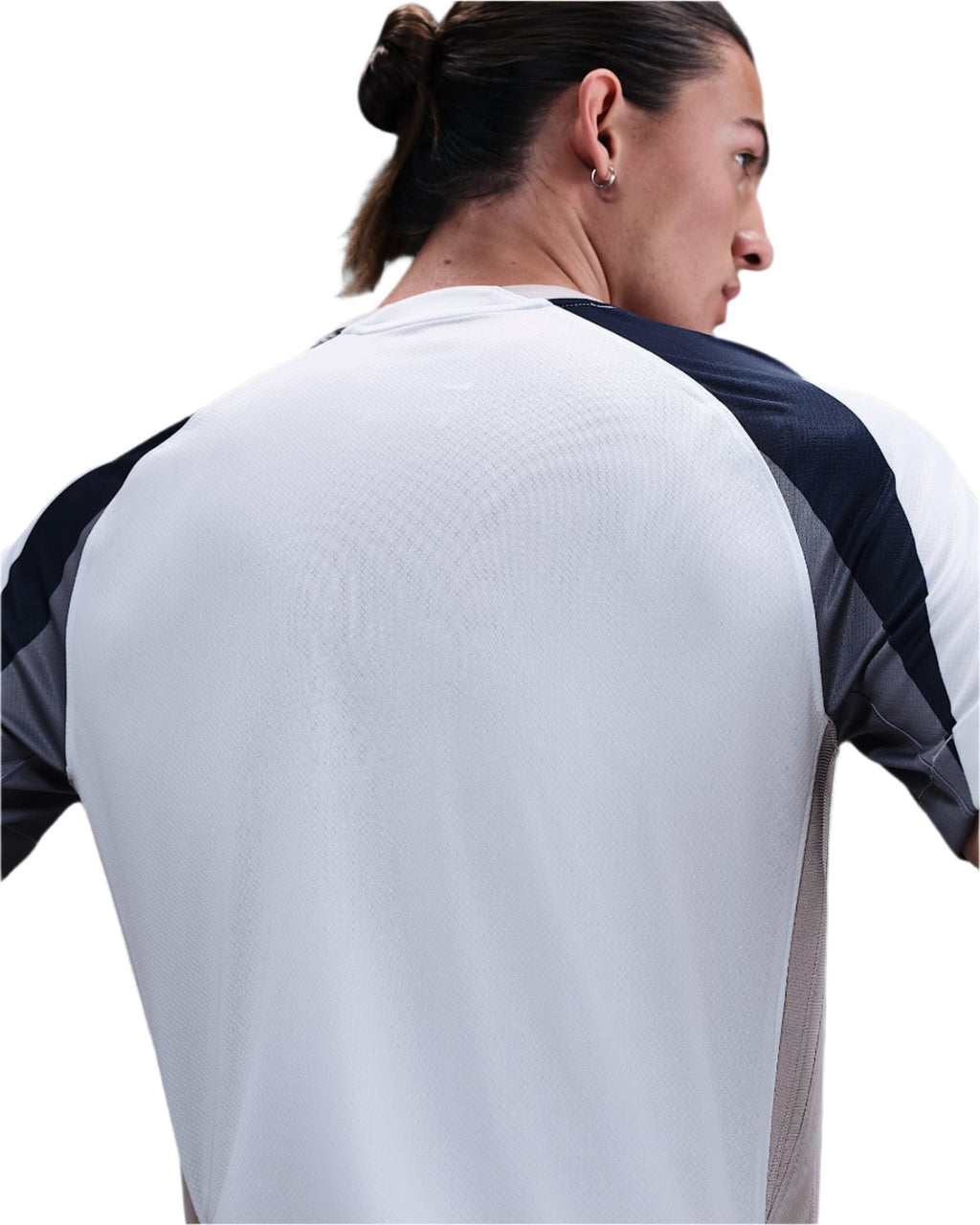 Nike Bissouma Tottenham Hotspurs Home Jersey w/ EPL + No Room For Racism Patch 25/26 (White/Iron/Binary Blue)