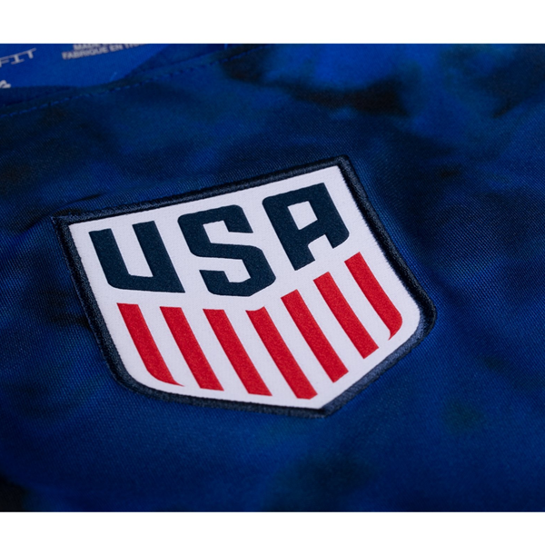 Nike United States Ricardo Pepi Away Jersey 22/23 (Bright Blue/White)