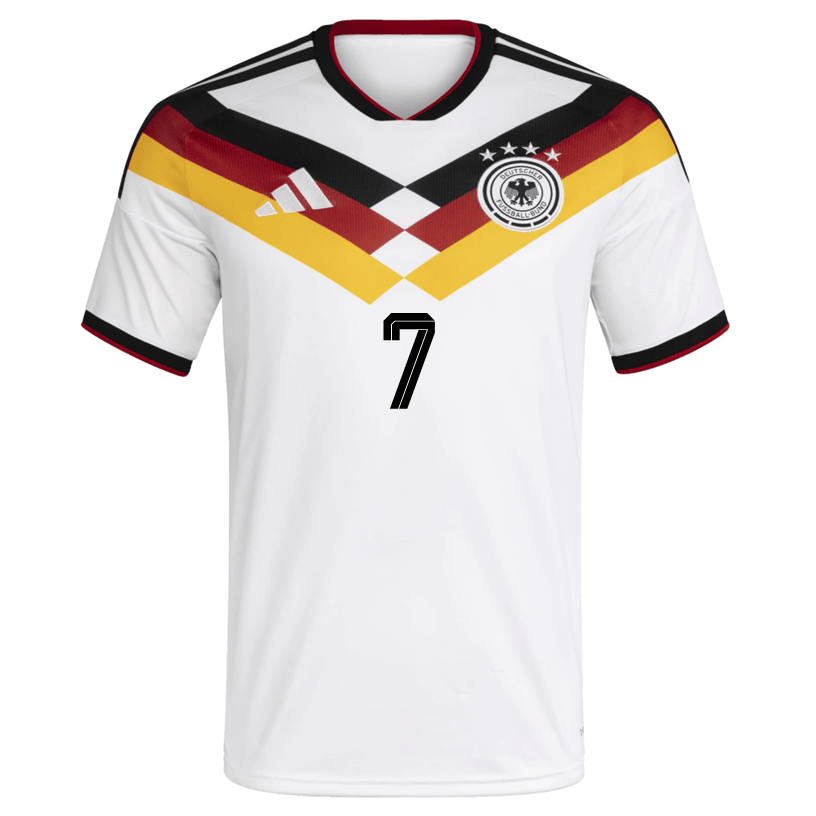 adidas Men's Adeyemi Germany Home World Cup Jersey 2026 (White/Black)