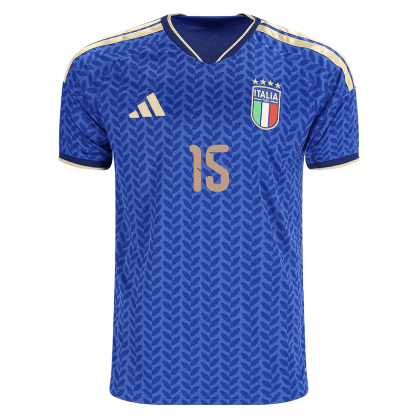 adidas Men's Esposito Italy Home Stadium Jersey 2026 (Bold Blue)