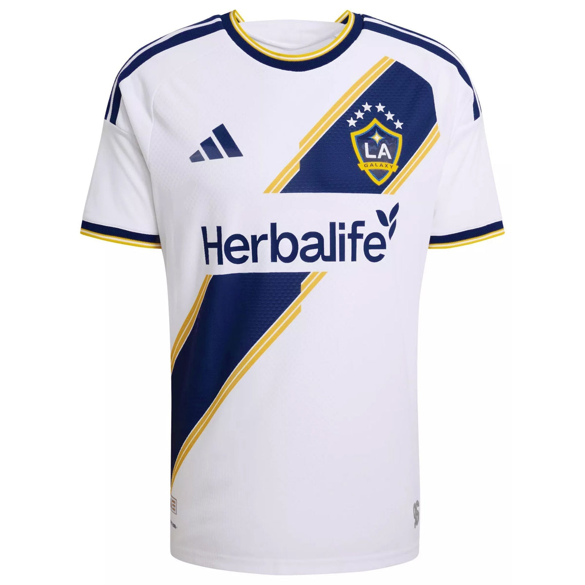 adidas Men's Yoshida LA Galaxy Authentic Match Home Jersey 26/27 (White)