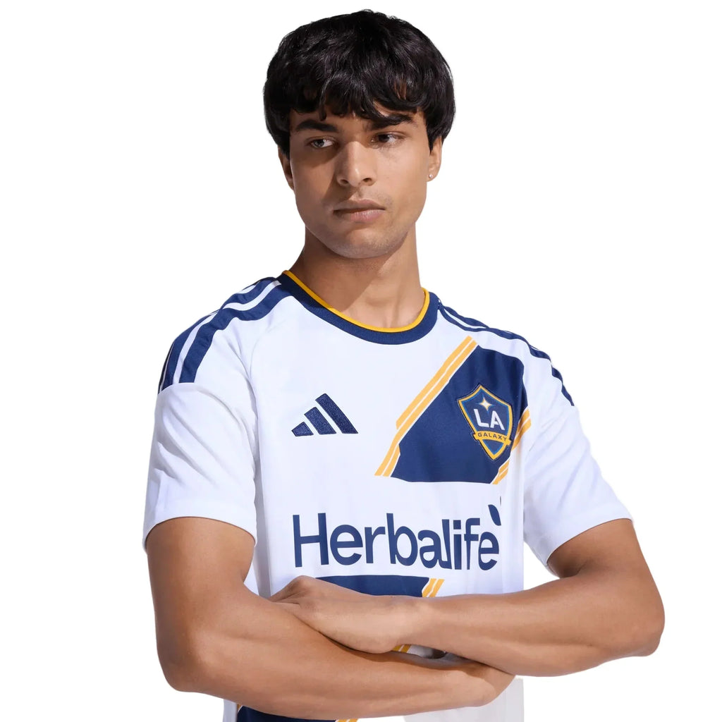 adidas Men's Reus LA Galaxy Home Stadium Jersey 26/27 (White)