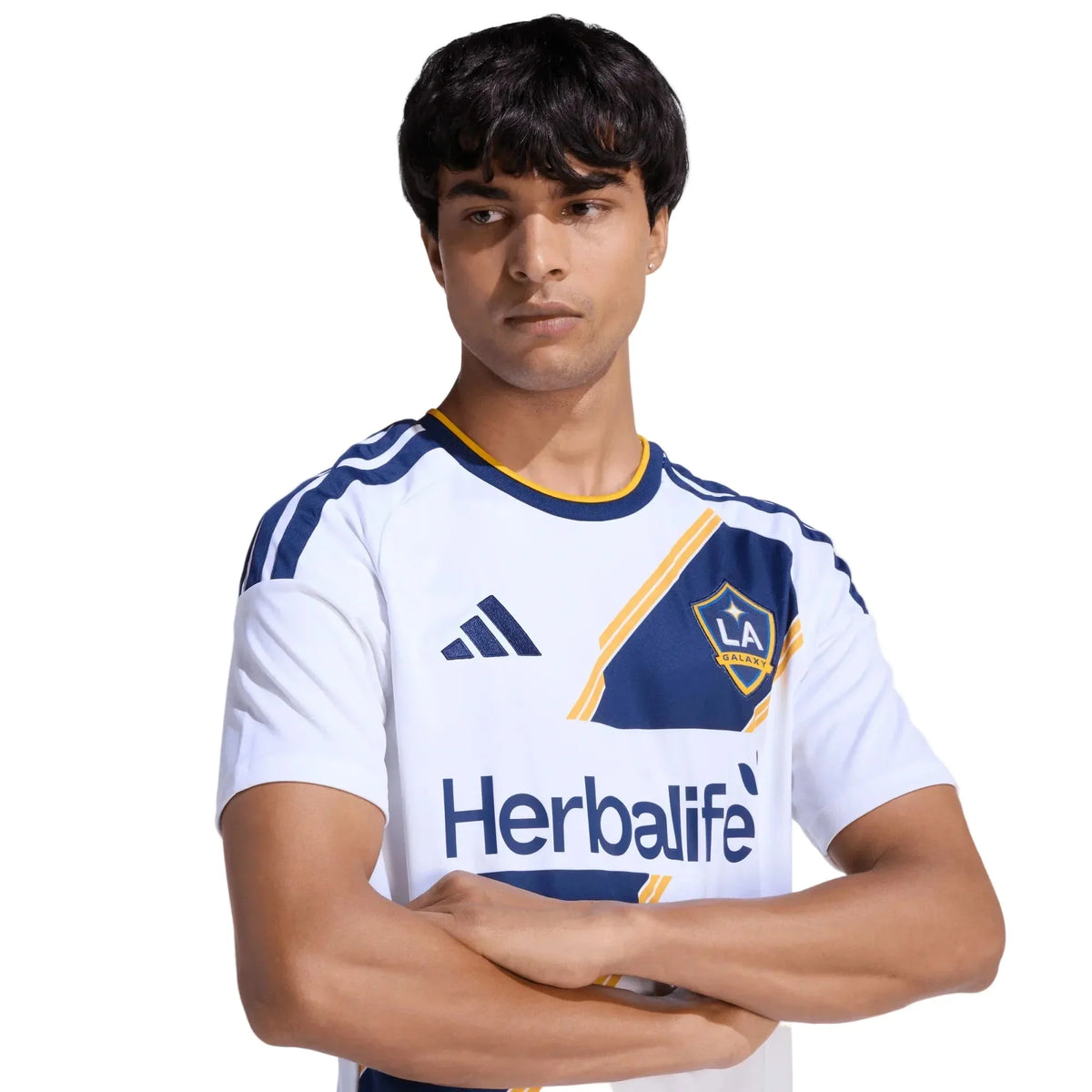 adidas Men's Reus LA Galaxy Home Stadium Jersey 26/27 (White)