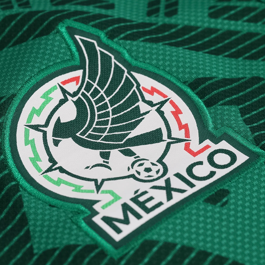 adidas Men's J. Quinones Mexico Home 2026 World Cup Jersey (Bold Green)