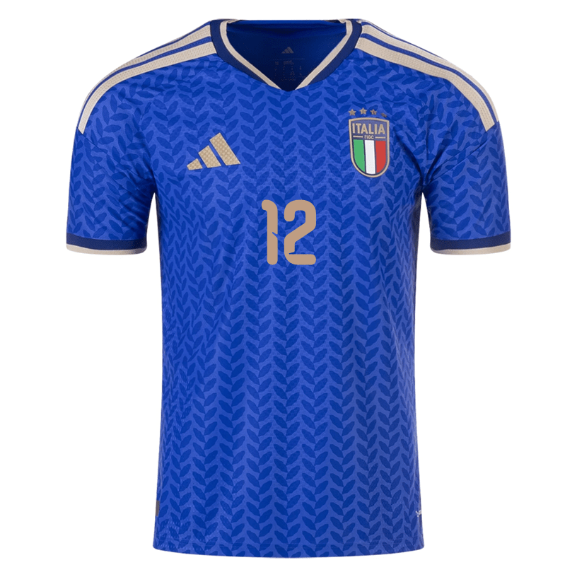 adidas Men's Meret Italy 2026 Authentic Home Jersey (Bold Blue)