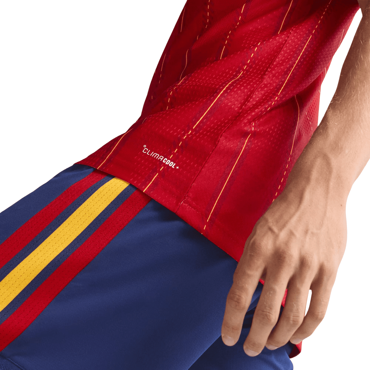 adidas Men's Remiro Spain Authentic World Cup Home Jersey 2026 (Vivid Red)